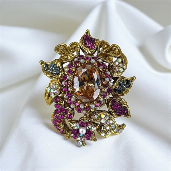 MAGENTA SHINE RING