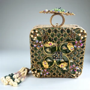 PINE GREEN CLUTCH