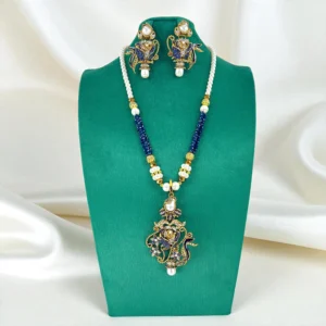 ROSY BLUE MALA SET