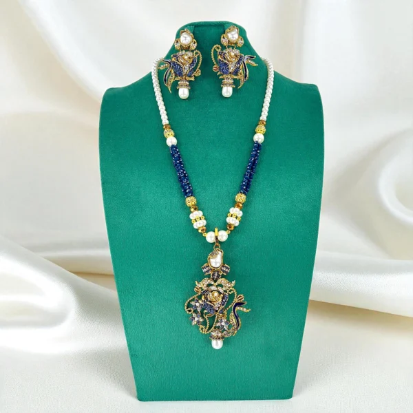 ROSSY BLUE MALA SET
