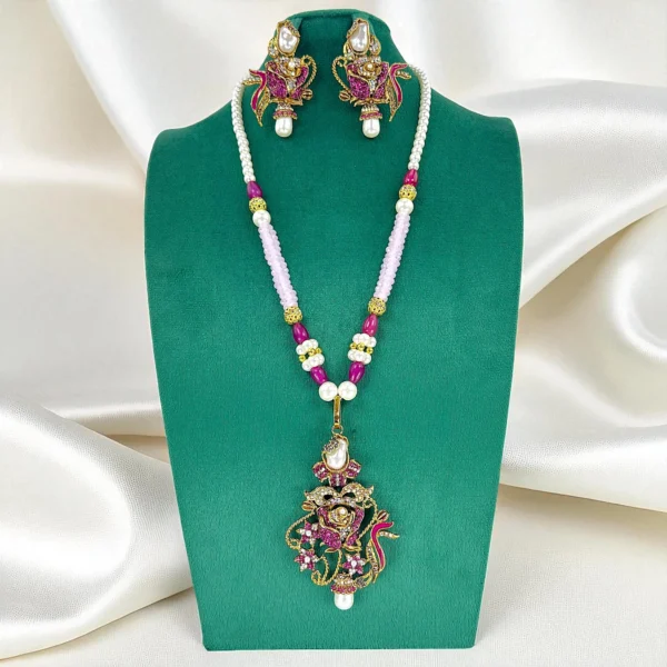 ROSSY PINK MALA SET