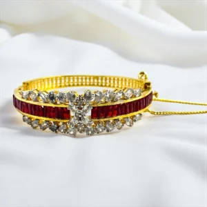 RUBY STONE BANGLE
