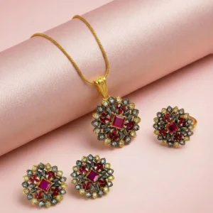 SQUARE MAGENTA COMBO SET