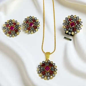 SQUARE MAGENTA COMBO SET