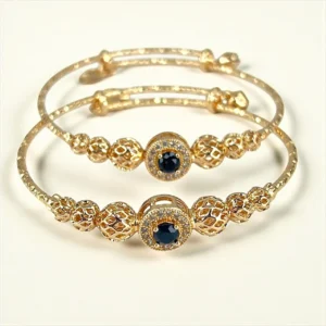 BLACK STONE BANGLES 1