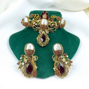 DESIGNER MAROON SET