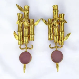 DESIGNER PINK EARRINGS