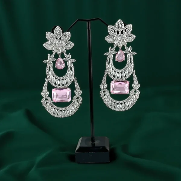 DROP PINK EARRINGS