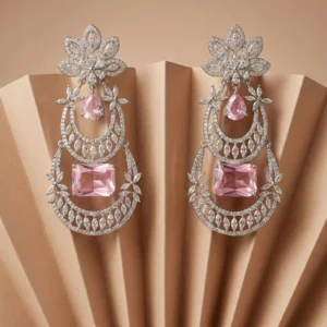 DROP PINK EARRINGS