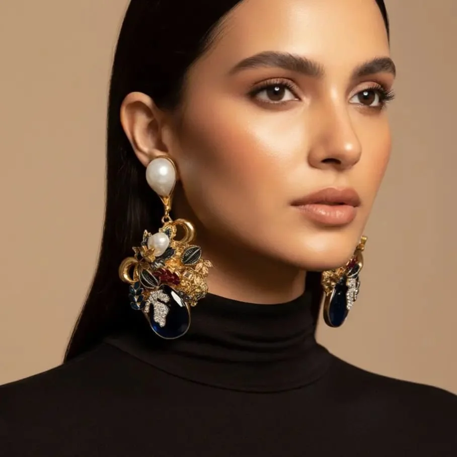 ELEGANT BLUE EARRINGS (1)