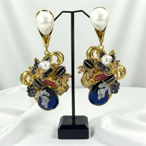 ELEGANT BLUE EARRINGS
