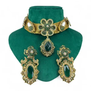 EMERALD NECKLACE SET