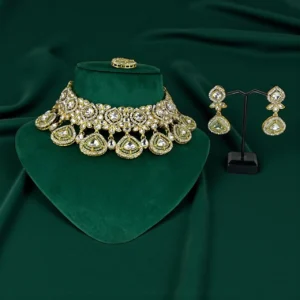 KUNDAN PISTACHIO SET