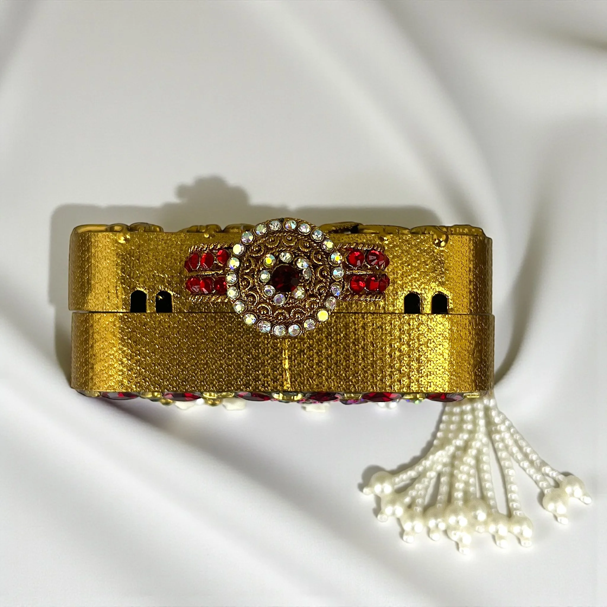 KUNDAN RUBY CLUTCH 1