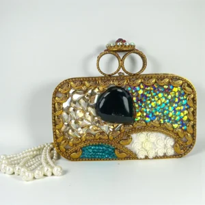 MINI STONE CLUTCH