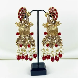 MORNEE RED EARRINGS