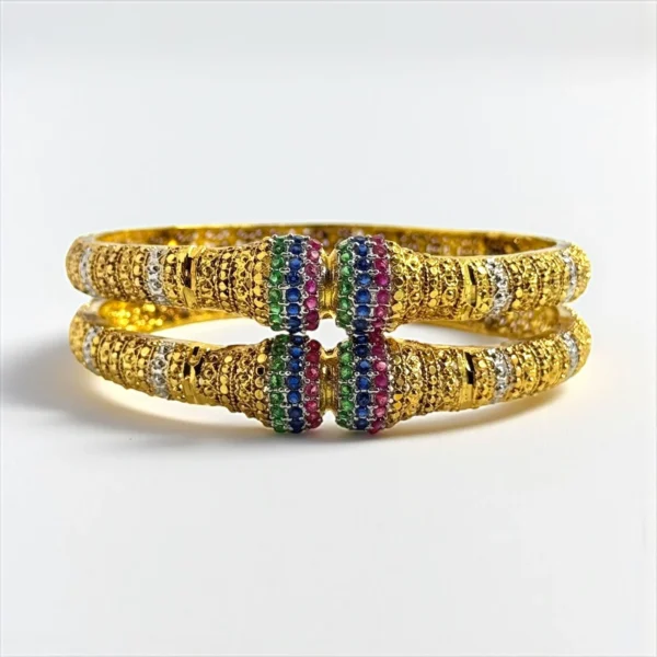 MULTI GEM BANGLE (1)