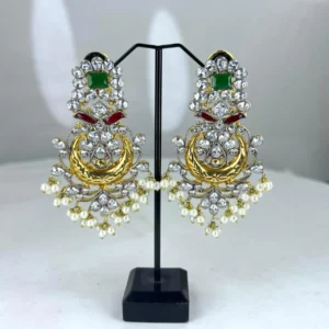 MULTI KUNDAN EARRINGS
