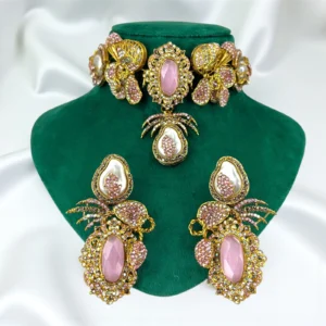 PINK NECKLACE SET