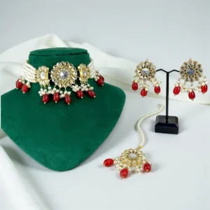 RUBY CHOKER SET