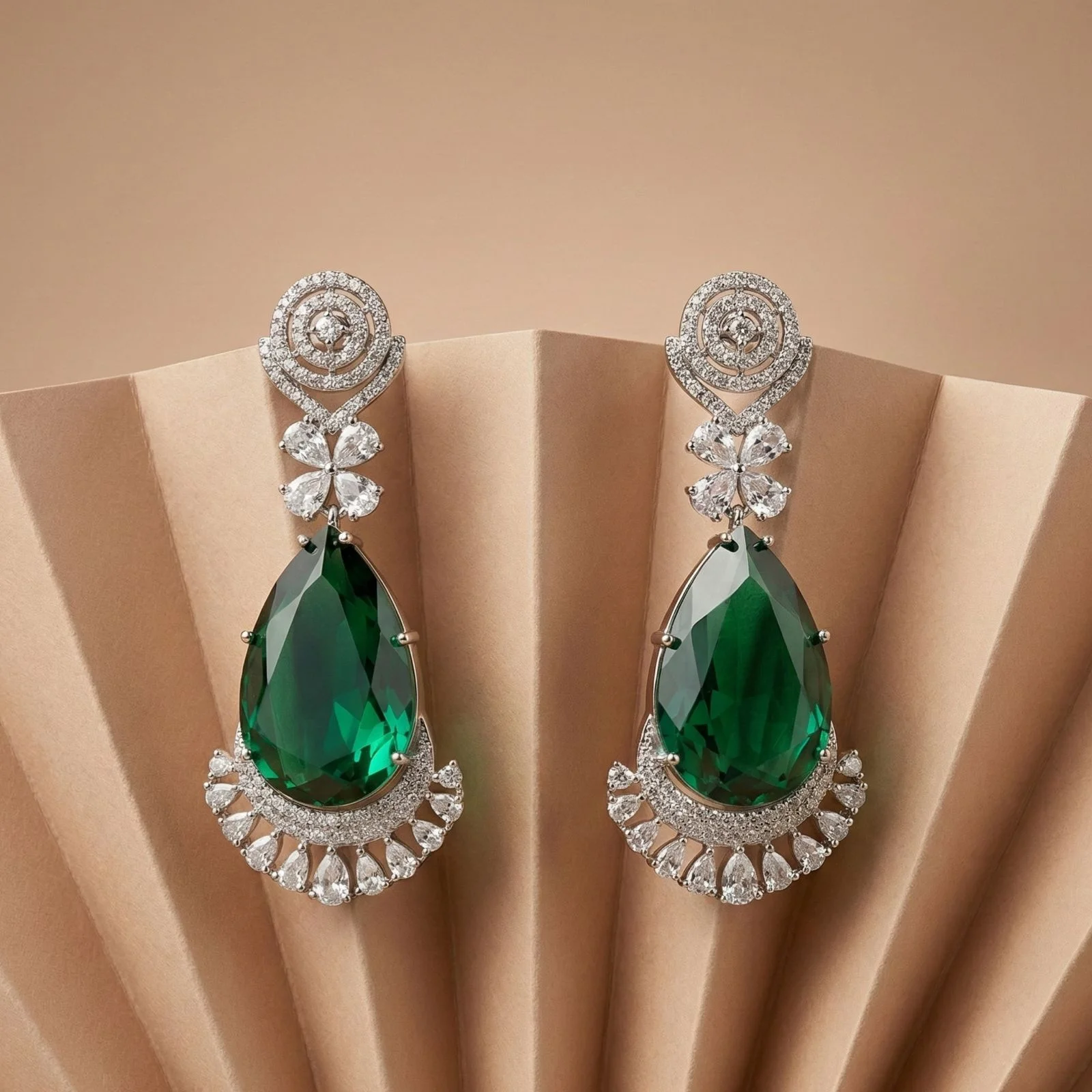 ROYAL GREEN EARRINGS