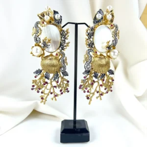 SHELL PINK EARRINGS