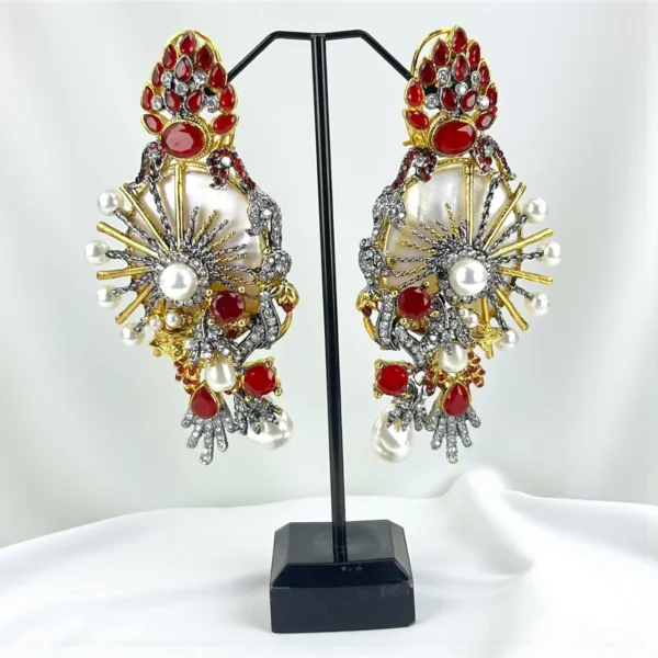 SUNRISE RUBY EARRINGS