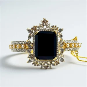 ZIRCON BLACK BANGLE