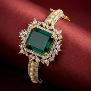 sparkle green bangle (2)