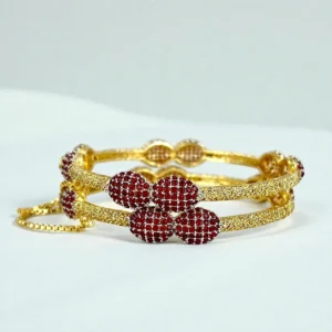 MAROON LUXURY BANGLE