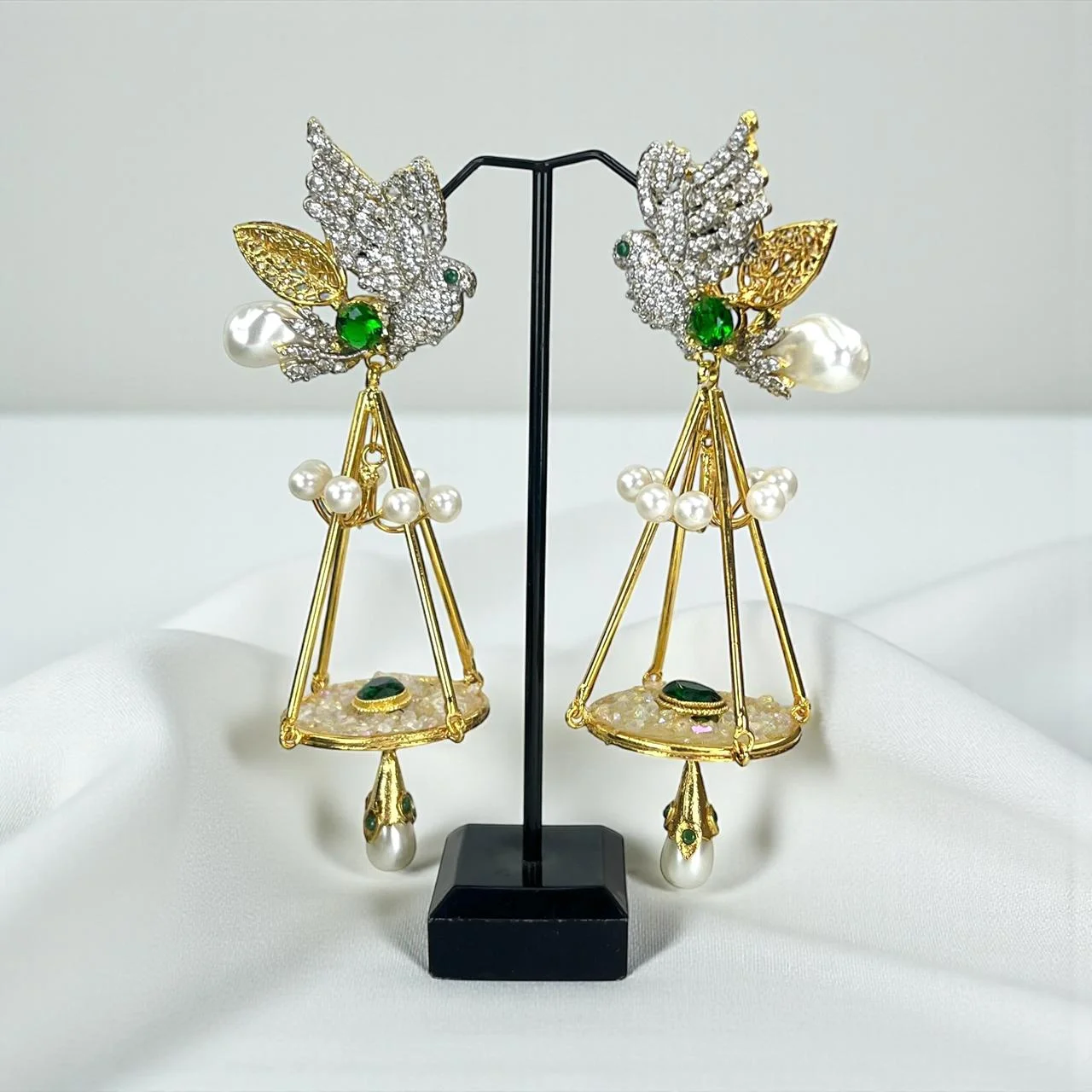 ROYAL CAGE EARRINGS