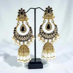 STYLISH BLACK JHUMKA