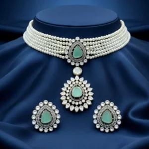 PISTACHIO CHOKER SET