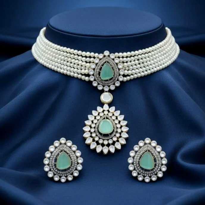 PISTACHIO CHOKER SET