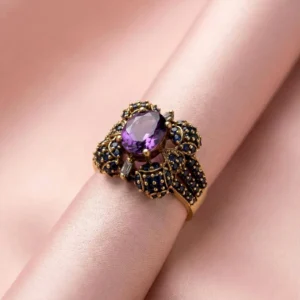 SHINY PURPLE RING