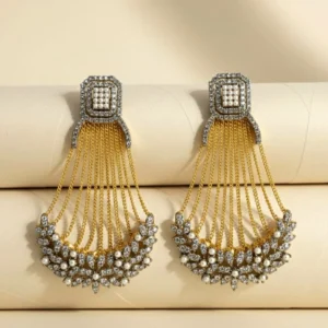 ZIRCONIUM WHITE EARRINGS