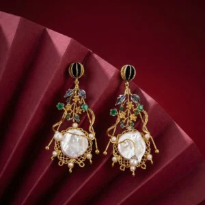 BLOSSOM GREEM EARRINGS