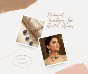 Beige Bracelet and Necklace Jewelry Discount Facebook Post (1) minimal jewellery for bridal gowns