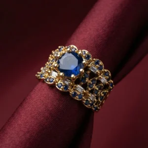 ELEGANT BLUE RING