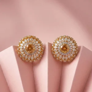 GLEAMING EAR STUDS