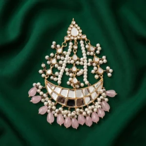 KUNDAN PINK JHOOMAR