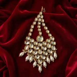 KUNDAN STONE JHOOMAR