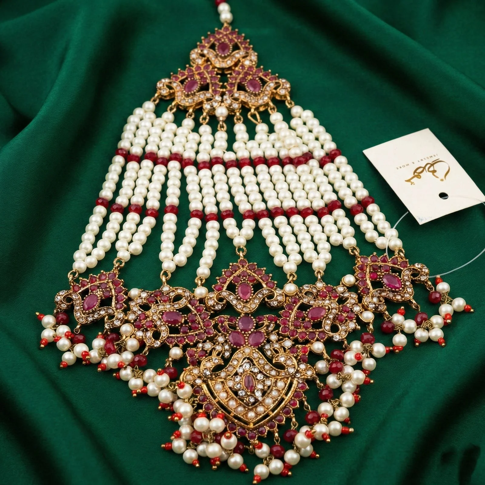 OPULENT MAGENTA JHOOMAR