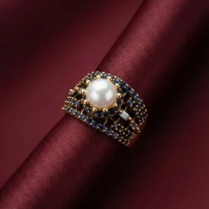 PEARL BLUE RING