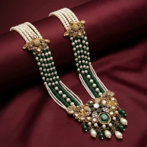 STUNNING EMERALD MALA