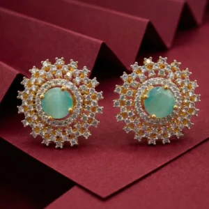 TURQUOISE EAR STUDS
