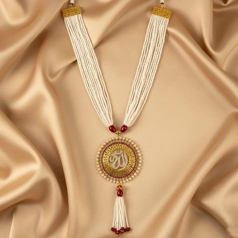 CALLIGRAPHY PINK MALA