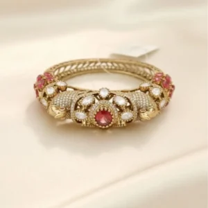 GLEAMING PINK BANGLE 1