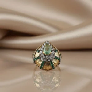 PISTACHIO SHELL RING