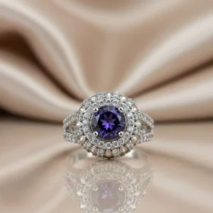 PURPLE STONE RING